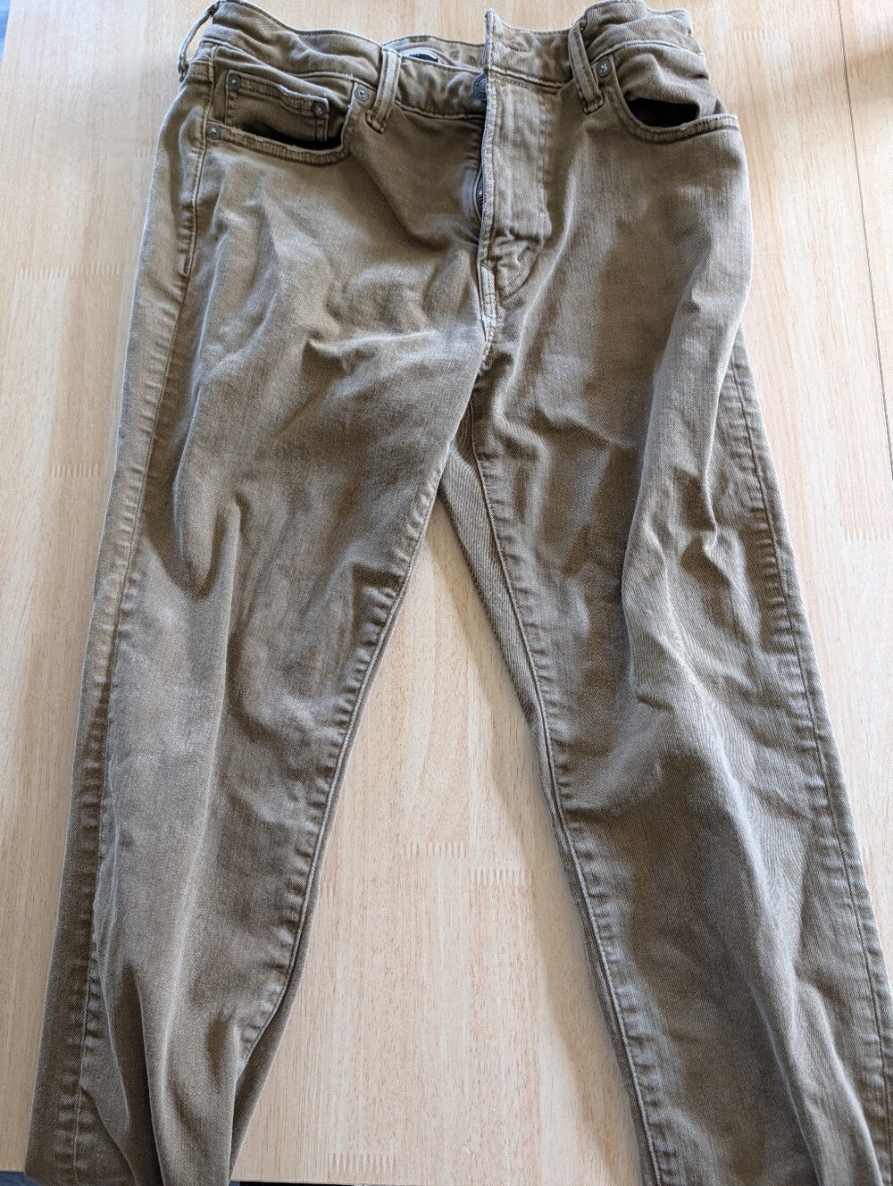 Khaki 30x30 American Eagle NE(X)T Level Flex Jeans